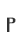 P