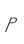 P