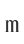 m