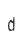 d