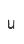 u