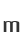 m
