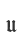 u