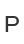 P