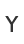 Y