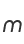 m