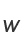 w