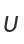 U