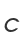 c