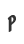 p