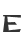 E