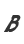 B