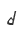 d