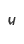 u