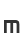 m