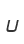 u