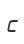 c