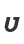 U