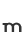 m