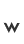w