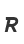 R