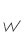 w