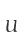 u