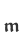 m