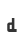 d
