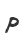 p