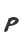 P