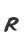 R