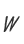 W