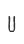 U