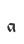 a