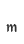 m