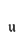 u