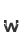 w