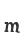m