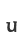 u