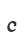 c