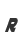 r