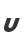 u
