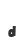 d