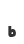 b