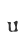 u