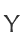 Y