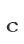 c