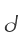 d