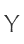 Y